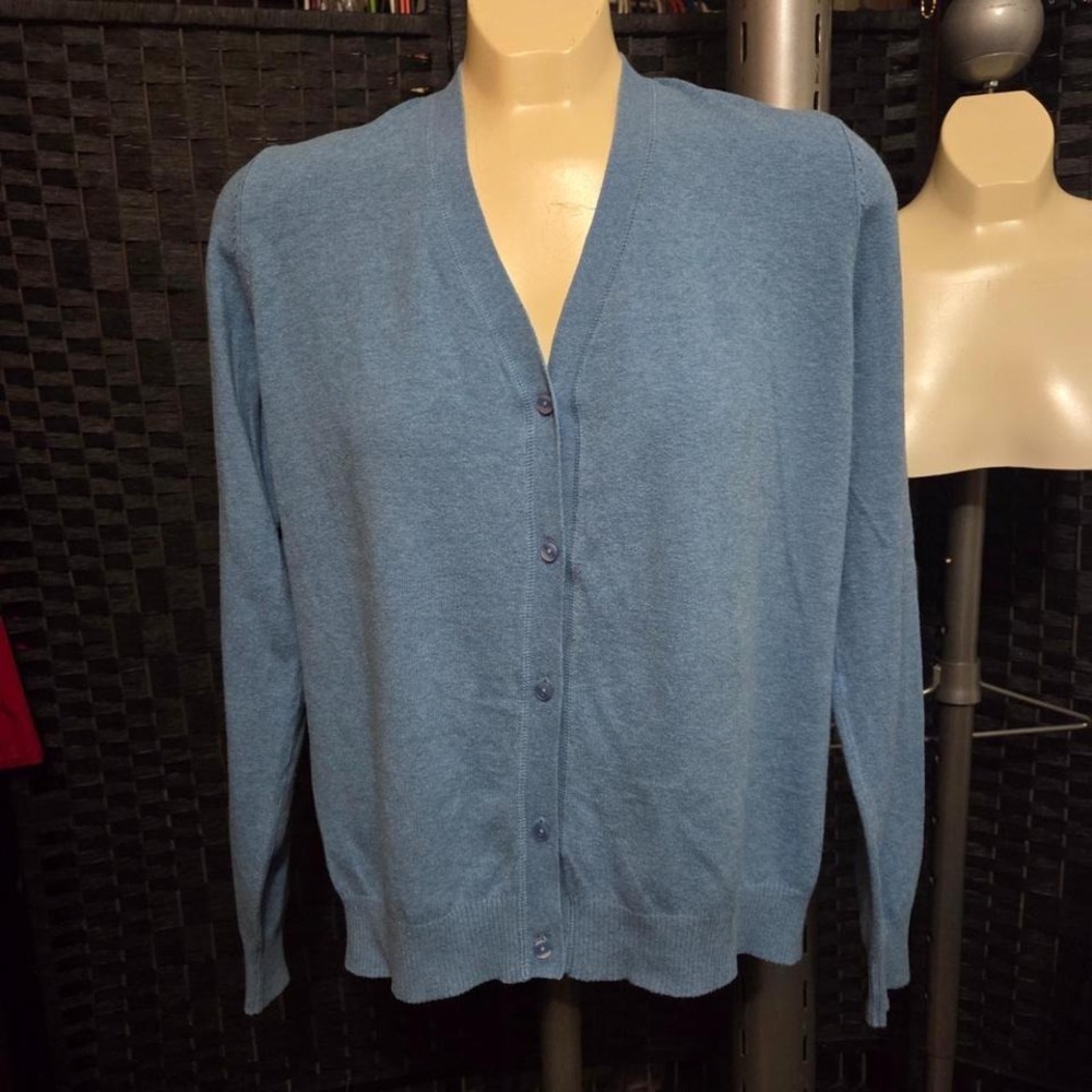 Cherokee Blue Cardigan – Size XL